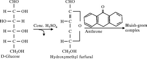 Anthrone Test: Description, Principle, Reagent .